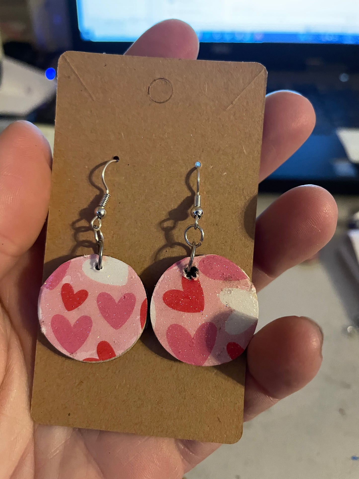 Heart earrings
